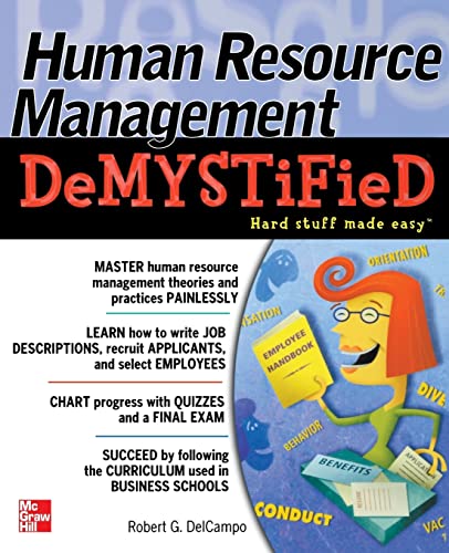 9780071737241: Human Resource Management DeMystiFieD