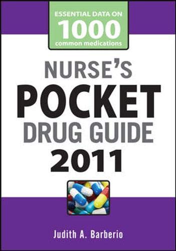 Stock image for Nurse's Pocket Drug Guide 2011 for sale by WorldofBooks