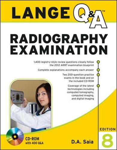 Stock image for Lange Q&A Radiography Examination, Eighth Edition (LANGE Q&A Allied Health) for sale by SecondSale