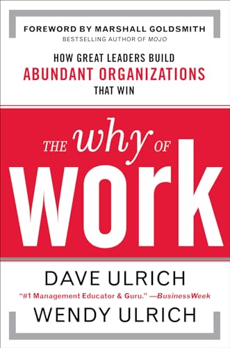 Stock image for The Why of Work: How Great Leaders Build Abundant Organizations That Win for sale by Better World Books
