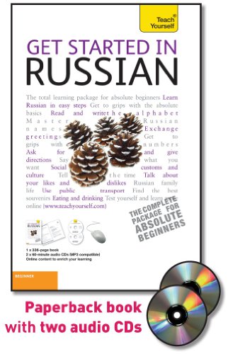 Stock image for Get Started in Russian with Two Audio CDs: A Teach Yourself Guide (Teach Yourself Language) for sale by dsmbooks