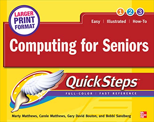 Stock image for Computing for Seniors QuickSteps for sale by Better World Books