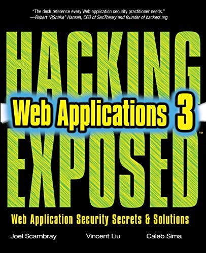 Stock image for Hacking Exposed Web Applications, Third Edition for sale by Better World Books