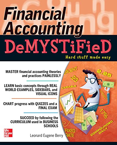 Stock image for Financial Accounting DeMYSTiFieD for sale by KuleliBooks
