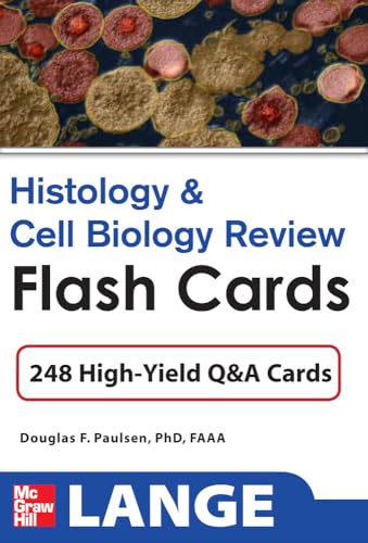 9780071741149: Histology and Cell Biology Review Flash Cards (LANGE FlashCards)