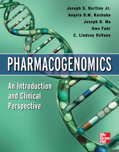 Beispielbild fr Pharmacogenomics An Introduction and Clinical Perspective zum Verkauf von Books Unplugged