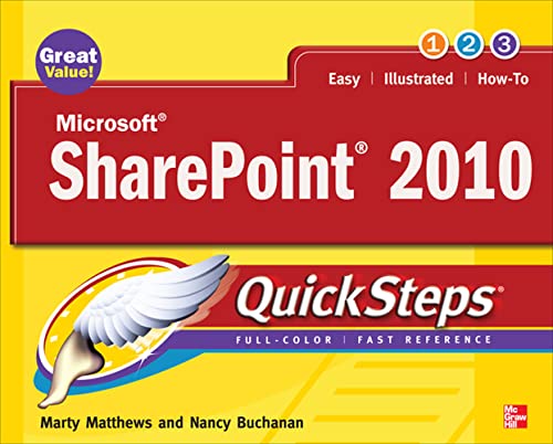 Microsoft SharePoint 2010 QuickSteps (9780071741934) by Matthews, Marty; Buchanan, Nancy