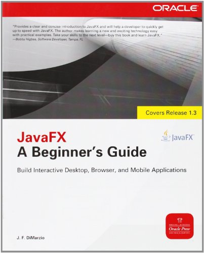 9780071742412: JavaFX A Beginners Guide