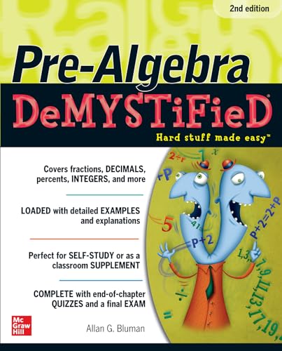 Beispielbild fr Pre-Algebra Demystified, Second Edition zum Verkauf von ThriftBooks-Reno