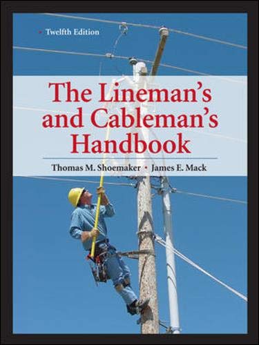 Stock image for The Lineman's and Cableman's Handbook for sale by Wonder Book