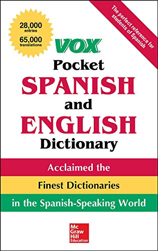 Stock image for Vox Pocket Spanish-English Dictionary for sale by BooksRun