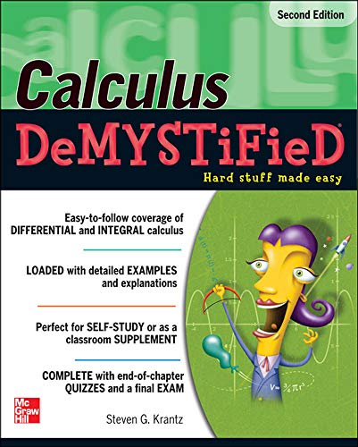 Imagen de archivo de Calculus DeMYSTiFieD, Second Edition a la venta por Better World Books