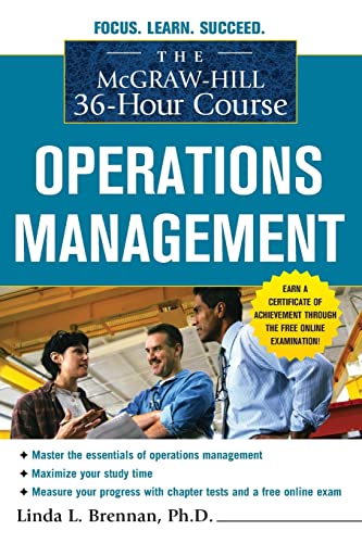 Beispielbild fr The McGraw-Hill 36-Hour Course: Operations Management zum Verkauf von ThriftBooks-Atlanta