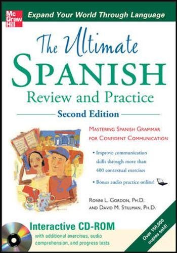 Beispielbild fr Ultimate Spanish Review and Practice with CD-ROM, Second Edition (UItimate Review & Reference Series) zum Verkauf von SecondSale