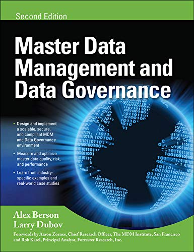 Stock image for MASTER DATA MANAGEMENT AND DATA GOVERNANCE, 2/E for sale by HPB-Red