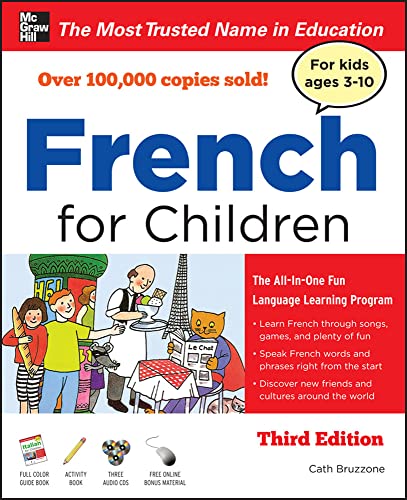 9780071744973: French for Children with Three Audio CDs, Third Edition: Ages 3-10 (NTC FOREIGN LANGUAGE)