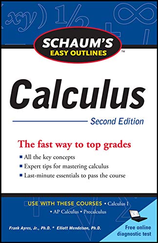 9780071745826: Schaum's Easy Outline of Calculus, Second Edition