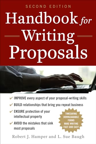 Beispielbild fr Handbook For Writing Proposals, Second Edition zum Verkauf von Jenson Books Inc