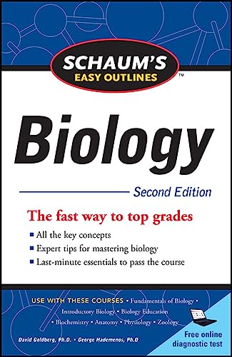 Beispielbild fr Schaum's Easy Outline of Biology, Second Edition zum Verkauf von Better World Books