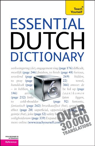 Imagen de archivo de Essential Dutch Dictionary: Dutch-English/English-Dutch Dictionary a la venta por ThriftBooks-Dallas