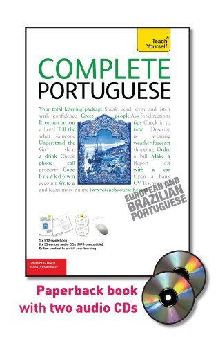Imagen de archivo de Complete Portuguese with Two Audio CDs: A Teach Yourself Guide (Teach Yourself Language) Cook, Manuela a la venta por RareCollectibleSignedBooks