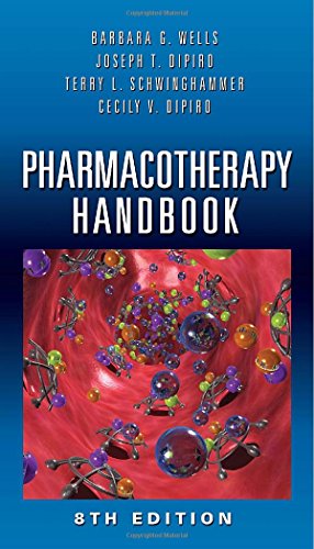 Imagen de archivo de Pharmacotherapy Handbook a la venta por Better World Books