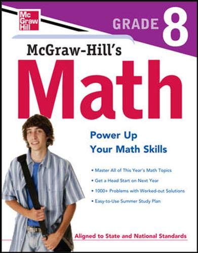 Imagen de archivo de McGraw-Hill's Math Grade 8 a la venta por SecondSale