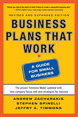 9780071748834: Business Plans that Work: A Guide For Small Business 2/E (Economia e discipline aziendali)