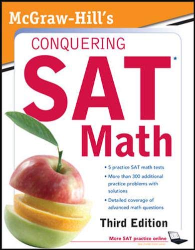9780071748926: McGraw-Hill's Conquering Sat Math, Third Edition