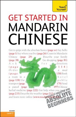 Beispielbild fr Get Started in Mandarin Chinese zum Verkauf von Better World Books