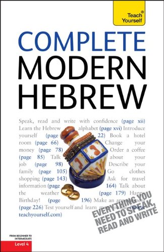 9780071750554: Teach Yourself Complete Modern Hebrew: From Beginner to Intermediate Level 4