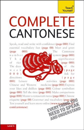 Beispielbild fr Complete Cantonese: A Teach Yourself Guide (Teach Yourself Language) zum Verkauf von Books From California