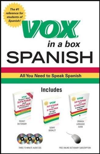9780071752237: Vox in a Box Spanish (VOX Dictionary Series)