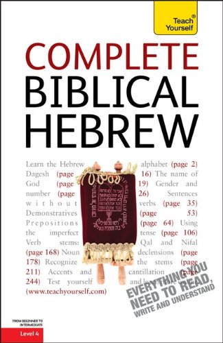 9780071752657: Teach Yourself Complete Biblical Hebrew: From Beginner to Intermediate, Level 4