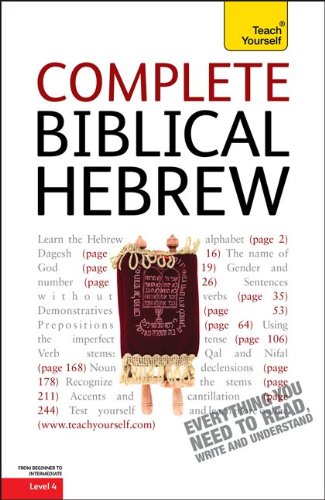 Stock image for Complete Biblical Hebrew: A Teach Yourself Guide (TY: Language Guides) for sale by HPB-Red