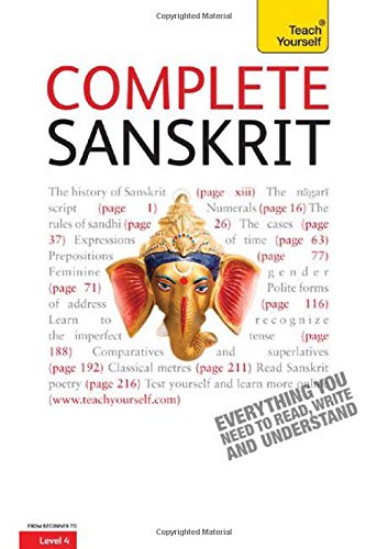 Stock image for Complete Sanskrit: A Teach Yourself Guide (Teach Yourself Language) for sale by Ergodebooks