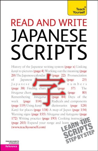 Imagen de archivo de Read and Write Japanese Scripts: A Teach Yourself Guide (TY: Language Guides) a la venta por Ergodebooks