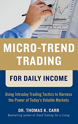 Beispielbild fr Micro-Trend Trading for Daily Income : Using Intra-Day Trading Tactics to Harness the Power of Today's Volatile Markets zum Verkauf von Call Phil Now - Books