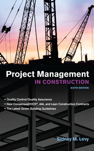 9780071753104: Project Management in Construction, Sixth Edition