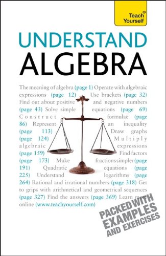 Stock image for Understand Algebra: A Teach Yourself Guide (Teach Yourself: Reference) for sale by Irish Booksellers