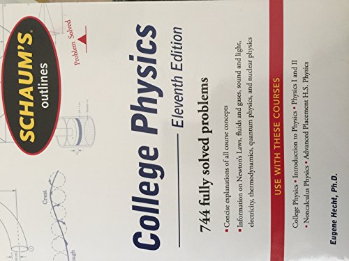 Stock image for Schaum's Outlines College Physics 11th Ed for sale by HPB-Red