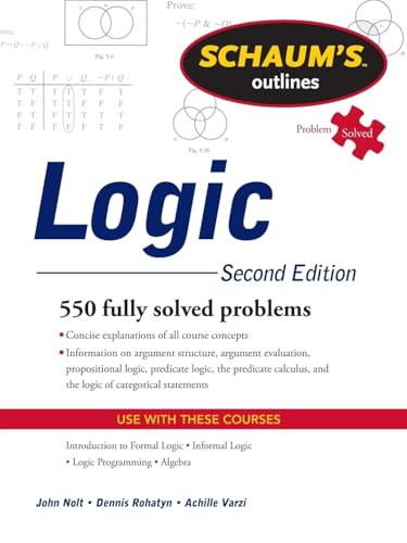 9780071755467: Schaum's Outline of Logic, Second Edition (Scienze)