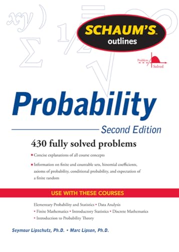 Imagen de archivo de Schaum's Outline of Probability, Second Edition (Schaum's Outlines) a la venta por Wonder Book