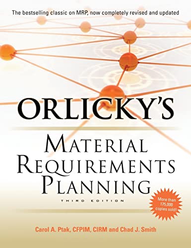 9780071755634: Orlicky's material requirements planning (MECHANICAL ENGINEERING)