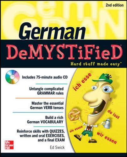 9780071755887: German DeMYSTiFieD, Second Edition