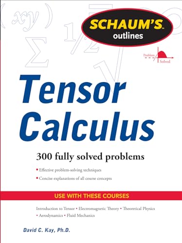 9780071756037: Schaums Outline of Tensor Calculus [Lingua inglese]