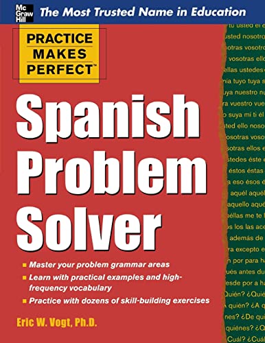 Imagen de archivo de Practice Makes Perfect Spanish Problem Solver a la venta por Better World Books