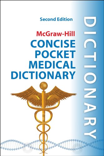 9780071759991: McGraw-Hill Concise Pocket Medical Dictionary, Second Edition
