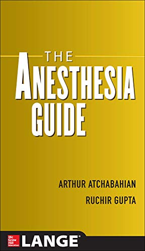 Beispielbild fr The Anesthesia Guide zum Verkauf von BooksRun