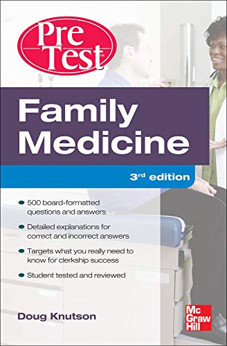 9780071760522: Family Medicine PreTest Self-Assessment And Review, Third Edition